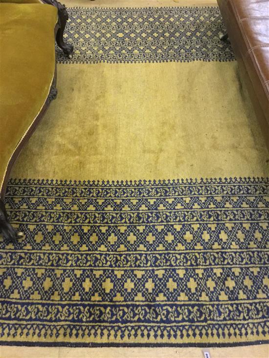 Gold Afghan carpet